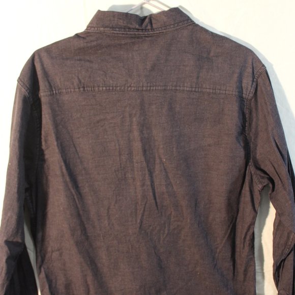 Buffalo David Bitton Dark Grey Dress Shirt - Picture 2 of 3